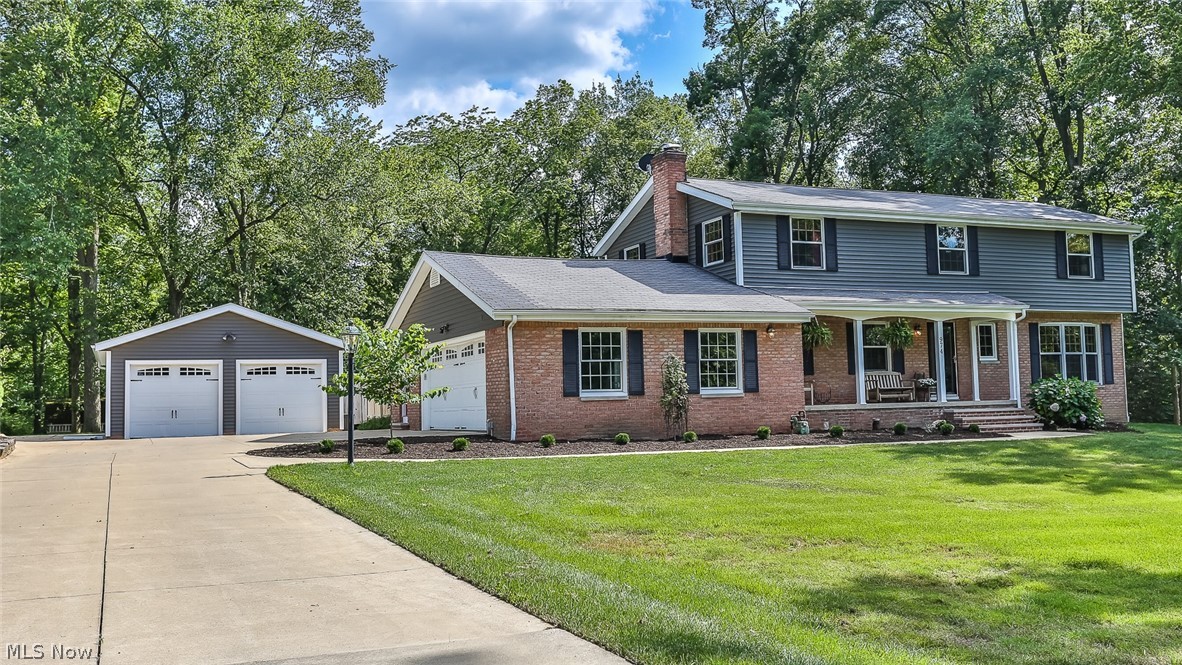 Location, opportunity and possibilities is what you will find with this unbelievably fantastic home. It’s only minutes away from freeways and the interstate making for a quick and convenient commute. At the end of the cul de sac is a walking trail that will take you directly to Cascade Park and from there to downtown Hudson for dining and entertainment. Directly across from this home is a private 3 acre lake for you to enjoy. There is a sand beach, a floating swim platform and multiple docks located on this lake. Because of all these things homes on this street don’t come up for sale very often making this a unique opportunity. The home itself has been tastefully updated throughout and nothing has been left untouched. There are 4 bedrooms and 2.5 baths totaling just over 3300 sq ft with plenty of room for everyone. The house includes a very spacious master bedroom with amenities that one can only dream of. On the main floor is a sunroom with oversized patio doors letting in lots of n