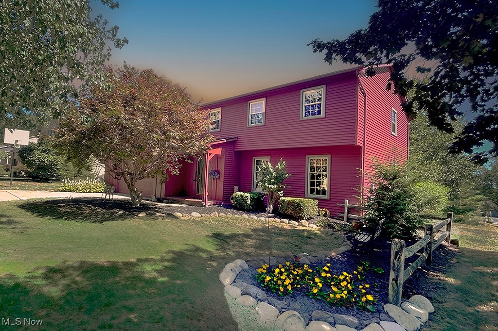 Located on a quiet cul-de-sac in one of Boardman’s most desirable neighborhoods, this spacious home offers modern updates and flexible living. The family room features floor-to-ceiling windows, wood beams, and sliding doors that open to a deck overlooking the backyard. An updated kitchen with granite countertops, multiple living areas—including a gas fireplace room and a flexible office/den/bedroom—provide versatility for any lifestyle.
The partially finished basement adds a full bath, laundry, and storage, while the large two-car garage offers space for vehicles and hobbies. Updates include a 2020 HVAC with whole-home humidifier, plus a newer roof and hot water tank (2012). An invisible fence is already installed, making the outdoor space pet-friendly and move-in ready.