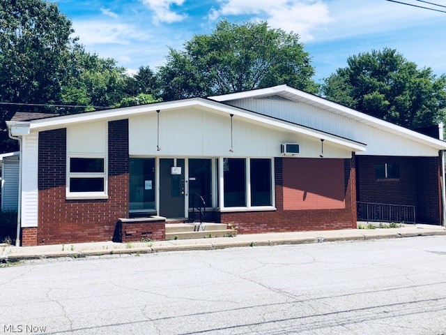With 4600+ square feet in this building, it is suitable for multiple types of offices - previously a medical office. Over a dozen exam rooms, two huge clerical areas, large storage area in basement as well as storage on the ground floor, great area for conference room or private office, and much more. Ample parking areas; In very good condition. Conveniently located close to major highways.