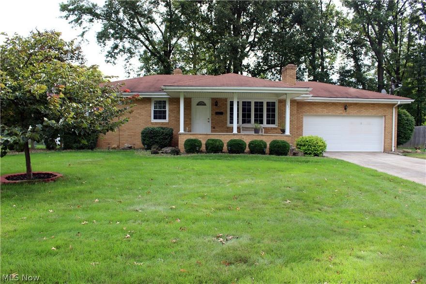 Settle down with this mid-century, brick, 3 bedroom ranch in Austintown Schools. Located in Cornersburg, enjoy quick access to food, shopping, downtown, and transit access. A spacious eat in kitchen overlooks the large fenced in yard and walkout deck. The front living room offers a large picture window looking out onto your large front porch. Wood floors throughout the house are waiting for you to reveal them. This house is priced to sell FAST!!! Call today to schedule a showing.