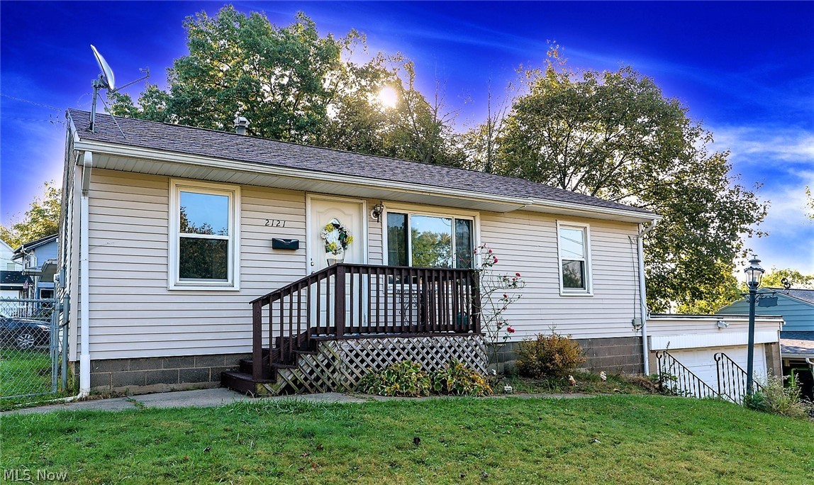*One Floor Living RANCH Featuring 3 Bedrooms, 1 Bathroom, Finished BONUS Rm In Lower Level, Attached 1.5 Car Garage, Back Patio & FENCED IN YARD! *Grey Modern Painted Walls Throughout 1st Floor W/White Trim *Updated White VINYL WINDOWS *Added Insulation *NEW ROOF Approx. 2010 *Walk In To A Living Rm W/Hardwood Floor & Picture Window *Dining Area Open To Living Rm W/Plank Flooring & Double Windows *The Kitchen Showcases An Adorable Chalkboard Menu Wall, Modern Color Countertops & Backsplash & Many Cabinets PLUS Stainless Sink -> APPLIANCES For New Homeowner W/Dishwasher, Stove & Above Range Microwave *3 Bedrooms All On Main Floor *Linen And Coat Closet *Bathroom W/Ceramic TILED Floor, White Tub & Surround, White Countertop *Take Advantage Of An EXTRA FINISHED Bonus Rm In The Basement W/Plank Flooring & Outlets Can Be Used As An Extra Tv/Gaming Rm, Play Rm Etc.!! *25x13 Open Area Also Ready To Be Finished, Just Add Your Preferred Flooring~ Could Be Used In The Future As An Additional Low