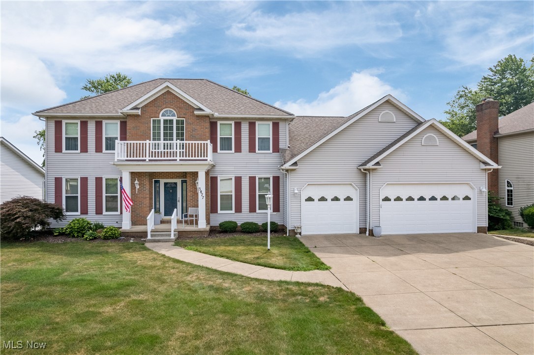 Welcome to this beautiful 4/5 bedroom home with 3 1/2 baths in the sought-after Mount Vernon Estates with 1 owner. This spacious property offers flexible living with an option 5th bedroom, office or guest suite. Walk into the entryway/foyer and just feel the spaciousness as you walk through the French doors that lead into the formal living room on the other side of the entry is your formal dining room, off the kitchen is the family room, eating area and entrance to your large deck. Upstairs are 4 spacious bedrooms and 2 full baths Take a look at your gorgeous owners suite with sitting/dressing area (or use as a nursery) with walk-in closets. Relax in your large bathroom complete with double vanity, shower and a soaker tub. This home offers a very large walk out basement with kitchen and a half bath, just waiting to be finished and added sq ft. Enjoy your 5 car garage, Yes 5 (3 car garage w/1 being tandem and another garage around the back attached to basement) a tinkers dream or use for storage. New walk in shower and 14 new windows in 2025. Seller paid home warranty for Buyers peace of mind. This home is a must see, schedule you showing today or stop by at our open house on Saturday and Sunday.