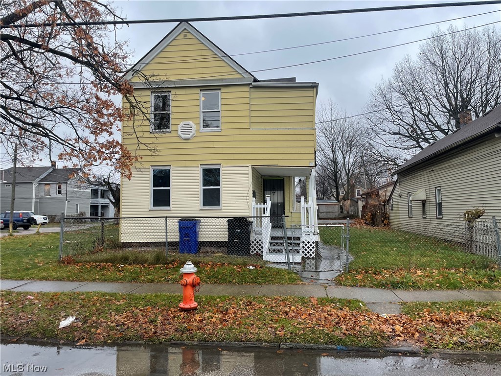 Clean , Affordable housing 2 bedroom 1 bath first floor unit in Cleveland Stockyards. Freshly painted interior featuring vinyl flooring throughout including the bedrooms and much much more.Come make this house a home! Call listing agent to schedule appointment. Rental requirements:Credit score of 600+. 500 - 600 is considered conditional.Less than 3 items in collections, excluding student loan and medical. Monthly income of 2.5 times the amount of the monthly rent.Thorough Eviction Check. $50 Non Refundable App Fee for all Adults who will be occupying the property.Applications can only be completed online.Typical Security Deposit equivalent to one months rent, pending results of background checks. Tenants must have the electric and gas transferred into their name and obtain renters insurance prior to receiving keys to the property. This property accepts housing vouchers