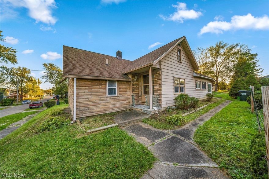 This cute 2 bedroom ranch home sits not far from Mount Union. The living room has a beautiful fireplace that is open to the dining room and enclosed porch! Kitchen is updated! Newer paint! Full unfinished basement and detached 2 car garage with screened-in sitting area. Additional lot included. New windows have been ordered for the garage & basement they will be installed prior to closing.