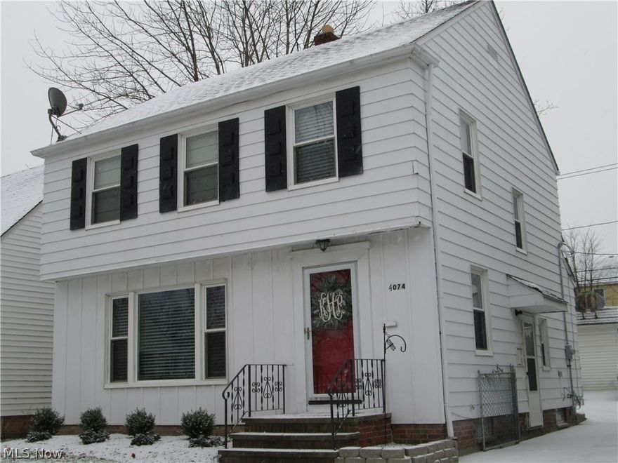 Great Opportunity to own this awesome South Euclid Colonial that is move-in ready! 4074 Harwood Road offers a nice sized Living Room, Formal Dining Room, Sunroom (off of the Dining Room), an Eat-in Kitchen and a half-bath on the first floor. The second floor offers 3 spacious bedrooms, including a large Master Suite w/double closets and the main bathroom. The lower-level/basement is partially finished and ready for gaming or entertaining. Updates includes a newer roof (2009) and windows (2011). In addition, this home has a fenced in yard and a 2 car detached garage. Don't miss this opportunity, schedule your viewing today!!!