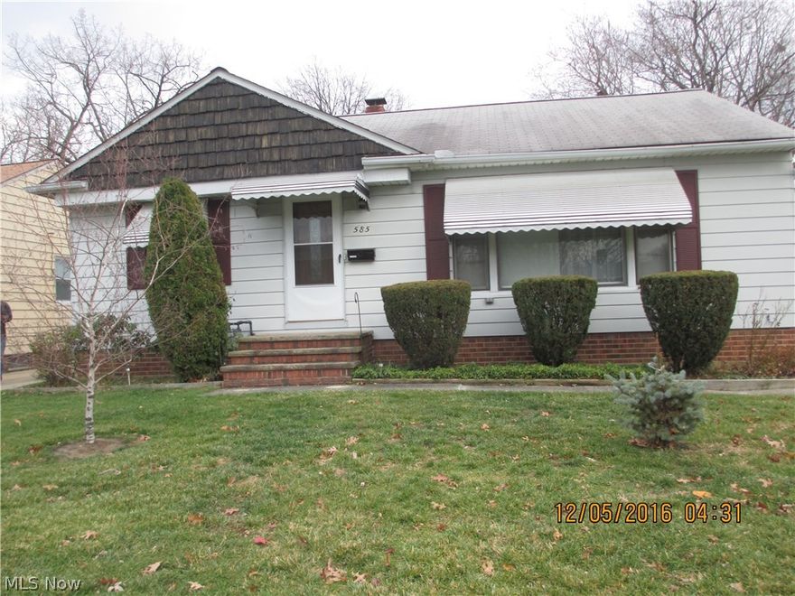 A well kept ranch located on a Cul de Sac .The home offers nice size kitchen, large living room,with 3 bedrooms,wood floors and a full bath on the main floor.   Finished basement that has an extra bedroom,office, recreation room and a full bath. Also, a huge enclosed porch overlooking a good size yard.The home has many updates,all appliances stay! The sanitary and storm sewers have been dye tested,and Point of Sale Certificate has been issued.