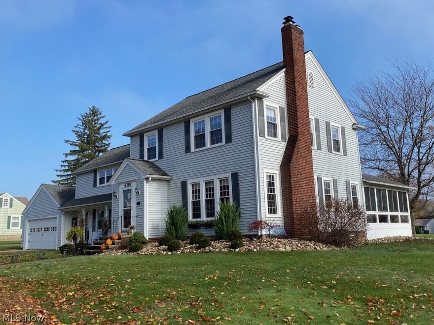 This charming 4 bedroom colonial. It has spacious rooms all throughout.  The family and living room are like no other and they both include gas insert fireplaces. The formal dinning room leads into a year around sunroom that will brighten your day. The kitchen includes all newer appliances, lots of cupboard space, and a beautiful situated breakfast nook. Once you get to the second floor you will find a washer/dryer hook up, cedar chest closet, built in's and tons of closets throughout. The property comes beautiful landscaped and sits on a double lot. It has a two car garage with workshop and a Generac generator. This is a must see home. It is immaculate inside and out!!