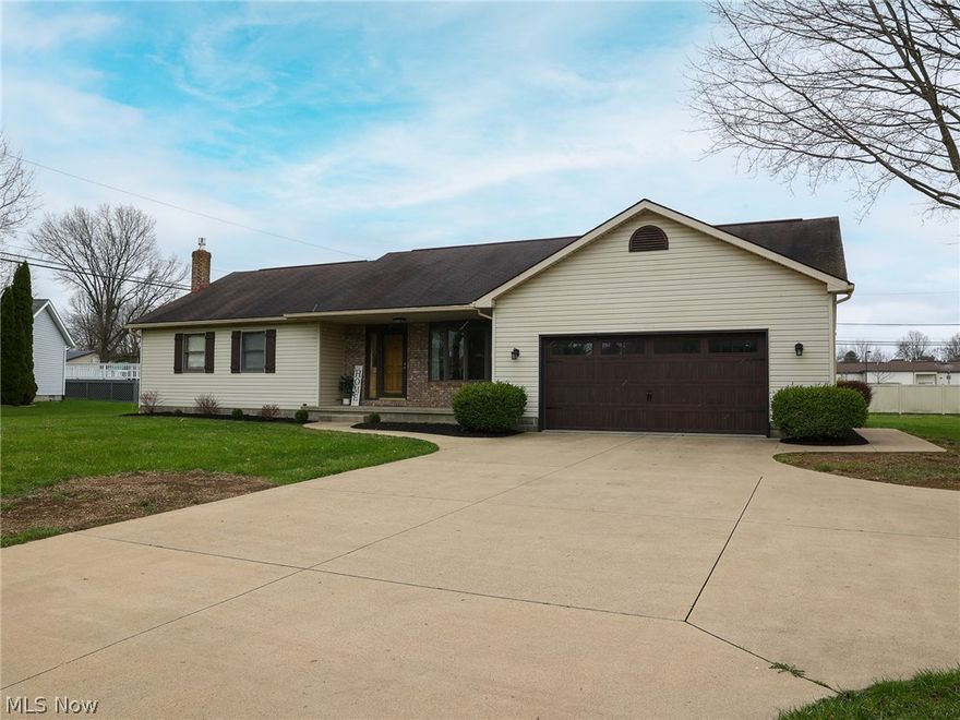 Discover the epitome of turn-key living in this impeccably renovated ranch home nestled on the north end of Wooster. With its 2019 makeover, this residence defines the concept of a "cream puff" in real estate – a property in exceptionally good condition, needing little to no work, making it an ideal move-in ready or investment opportunity.

Exterior upgrades include a new mailbox, a brand-new insulated garage door, outdoor lighting, a freshly painted white garage, tastefully painted storage shed, charming shutters, and new bushes complemented by fresh landscaping.

Step inside to find a host of improvements ensuring a comfortable and stylish living experience. Kitchen is tastefully redone with white cabinetry, and white subway tile to match. Comfort extends to 2.5 bathrooms , all with new toilets, updated vanities, and modern fixtures. The entire house boasts new luxury vinyl flooring and carpet, fresh paint (including the ceilings), and new ceiling fans in all bedrooms, adding a layer of comfort. The new railing and banister for the staircase elevate the home's interior charm, while all rooms are illuminated by canned lighting with dimmers, allowing for adjustable ambiance. The home features a reverse osmosis system for pure water, new drop ceilings in two rooms, and enhanced storage solutions with new shelving. The basement now boasts a new bathroom, a fully renovated kitchen, and a living room, all anchored by a new gas insert in a stoned fireplace, creating a cozy retreat. This home is a rare find, meticulously upgraded to meet the needs of the most discerning buyer. Whether you're seeking a family home or an investment property, this ranch home offers a blend of comfort, style, and convenience that is hard to come by.