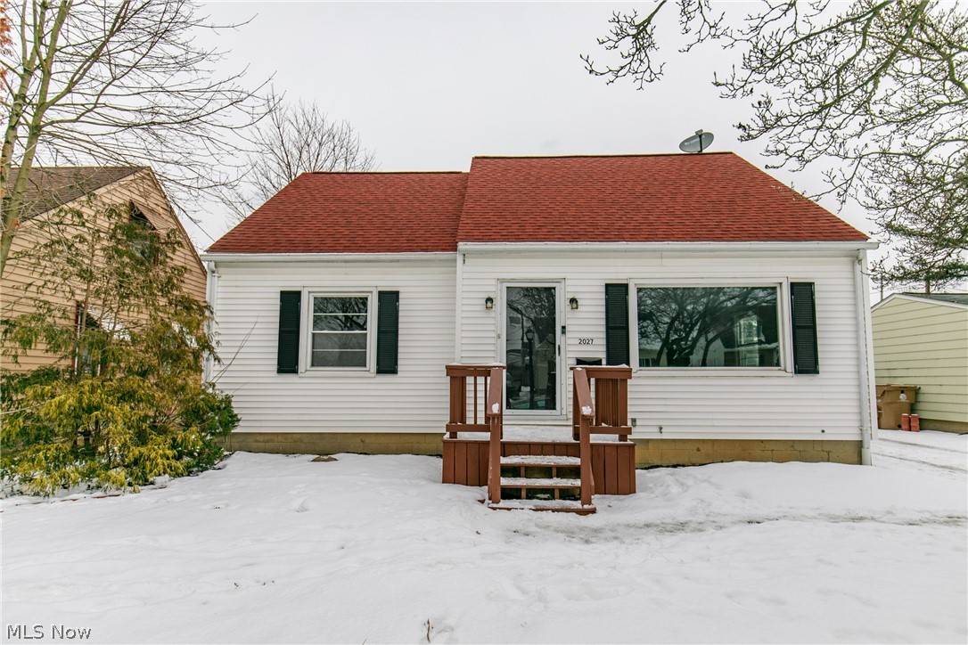 This beautiful cape cod is located in the heart of Cuyahoga Falls and is ready for you to move in! The living room has a ton of natural light shining through the large bay window. A cozy dining area with a window to look into the stunning kitchen! Â The fully remodeled kitchen features new white cabinetry, updated backsplash, updated light fixtures and overlooks the family room. This family room boasts an impressive fireplace, and sun lights that allow that sunshine to shine down! Four nicely sized bedrooms with fresh paint! The basement has a charming bar with a nice size area for a rec room. A tranquil backyard with a fence for your fur babies! This lovely home has fresh paint throughout, refinished hardwood, new carpet, a new fridge, and is located close to the Portage Trail shops and restaurants! Do not miss this one because it will not last!