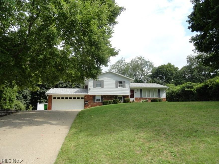 Nice, large and private, fenced-in setting, located in the heart of North Canton.  This home shows like new featuring remodeled Kitchen with newer appliances, Bathrooms, flooring, shed, roof, hot water tank, windows, furnace and central air conditioning, all within the last 8 years.  Fenced-in backyard, Sun Room, Family Room and Rec Room.  Simply Wow!