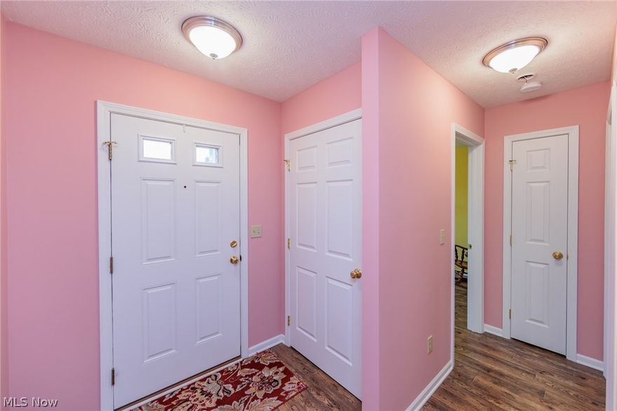 Move in ready 8 year young ranch in Fieldstone Lakes care free living community in Midview School District, with open concept kitchen joined to spacious Dining/Living room w/ sliding door leading to extra large 10x 20 concrete rear patio for your enjoyment; 2 bedrooms located in front part of home w/ full bath, master bedroom w/ master bath & walk in closet located in rear of home. Handicap accessible bars in bathroom.  All kitchen appliances remain with home (2016). Move in ready; Very peaceful development & conveniently located near shopping, restaurants, & highways. All landscape & snow removal taken care of for you. This home will not last, so schedule your showing today!