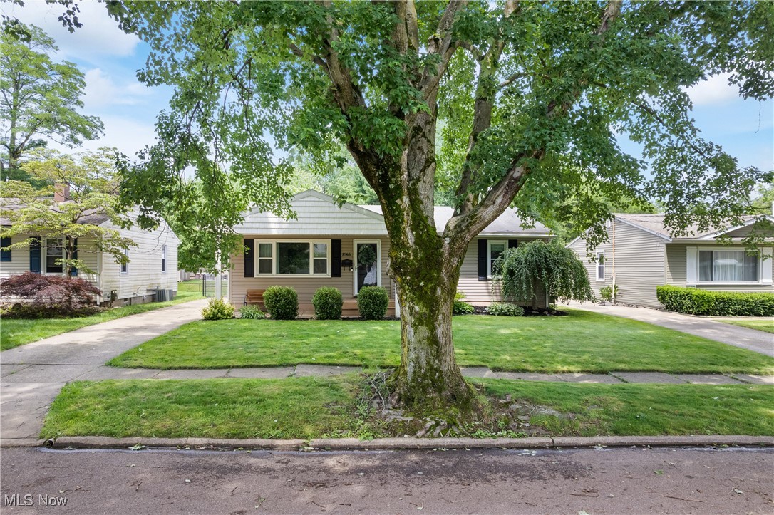 This beautifully updated mid-century ranch in the desirable Merriman Valley offers 3 bedrooms and 2 full baths. A finished basement provides generous bonus living space, including a full bath, a walk-in closet, and a flex room perfect for an office, guest room, or extra storage. On the main floor, the large, bright living room offers space for the whole family and a picture window that brings the outdoors in. The newly renovated kitchen features crisp white cabinetry, stainless steel appliances—including a microwave, oven, range, and dishwasher all new in 2020—a tiled backsplash, and an eat-in dining area with sliding doors that open to a spacious new deck. Step outside to your fully fenced-in, private backyard oasis with a perfectly-maintained pool and surrounding deck—ideal for entertaining and enjoying warm summer days. Additional updates include fresh paint throughout, refinished hardwood floors, luxury vinyl kitchen flooring, updated lighting, new baseboards, a bathroom fan, and extra kitchen outlets—all completed in 2020. The built-in hallway cabinet were refinished in 2021, and new vent covers were installed throughout. An electric dryer plug was added in the basement in 2023 (with a capped gas hookup also available). A new furnace and new central A/C were both installed in 2010 and serviced in 2019. Thoughtfully updated and truly move-in ready, this home blends classic charm with modern comfort. Don’t miss your chance to call it home!