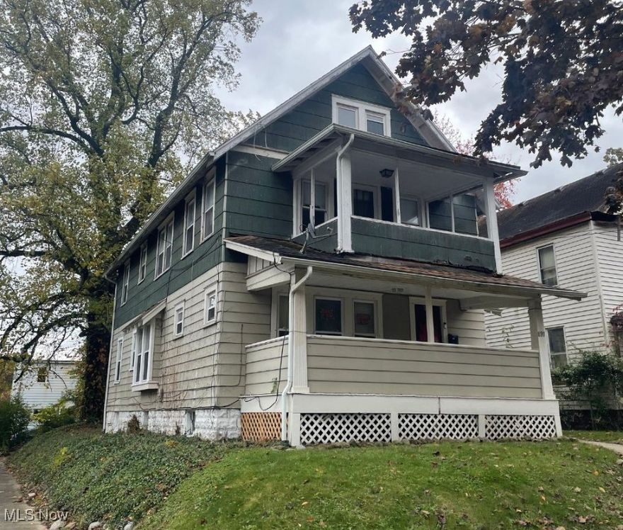 Great investment opportunity in Akron, Ohio! This fully occupied up-and-down duplex features two spacious 2-bedroom units. Unit 1 rents for $770 per month plus a $25 pet fee, and Unit 2 rents for $875 plus a $30 pet fee, providing strong income. Tenants pay their own gas and electric, while the owner covers water, sewer and trash. Strong rental income and minimal owner expenses make this a solid addition to your investment portfolio.