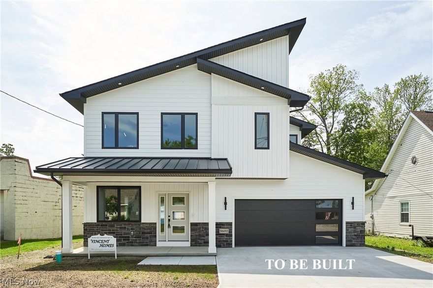 Fantastic New Construction Colonial by Vincent Homes! This stunning 4-bedroom, 2.5-bath home combines modern style with thoughtful design. The first floor features beautiful LVT flooring, nine-foot ceilings, and an open floor plan that’s perfect for entertaining. The spacious kitchen is a true highlight, offering soft-close cabinetry, granite countertops, and convenient bar-stool seating. Upstairs, you’ll find a luxurious master suite with a private bath and walk-in closet, plus a laundry room located right where you need it. Three additional generously sized bedrooms and a stylish full bath with granite counters complete the second floor. Additional upgrades include modern light fixtures throughout and ceiling fans in all bedrooms. This home is loaded with builder upgrades and offers many possibilities for your personal touch. Prime location near parks, the lake, restaurants, shopping, and freeway access! Everything you need is just minutes away. Don’t miss this fabulous opportunity to own a brand-new home!