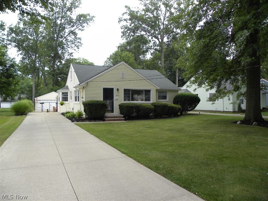 What a great Ranch set on a deep lot in beautiful Westlake. 3 bd & 1.1/4 bath with ease of one floor living. Crawl for good air flow and houses furnace. Lots to love here! Newer updates: Furnace 2014, H2O2 Tank June 2019, Newer impervious laminate flooring in todays colors 2019, 1/4 bath May 2021, Newer bathroom flooring May 2022, Siding on Home 2017 & Garage 2020, Newer Roof in 2010 single layer, Chimney replaced at roof top November 2021. Newer Bath Fitter Shower & some newer Fixtures and Faucets. All appliances stay along with White Kitchen table set. Just move in and start swimming! Pool has a heater!