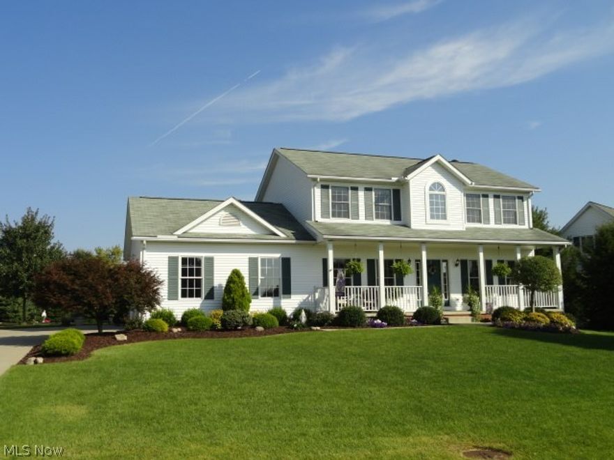 Absolutely mint condition & beautiful neutral decor! Nice open floor plan from spacious kitchen into dinette, family room and year round sun room.  Newly finished lower level with rec rooms, kitchenette and 4th bedroom.  Extra storage area in garage plus a 12x16 storage barn with electric.  Enjoy the beautiful gardens and extra large patio too! Call today!