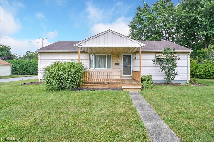 First time home buyer or if you are looking to down size dream come true! 2 bedrooms, 1 bath and 2 car garage!