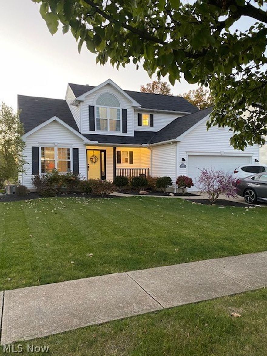 DON'T MISS OUT ON THIS PRISTINE HOME! BUILT IN 2004 THIS BEAUTIFUL OPEN FLOOR PLAN COLONIAL WITH FIRST FLOOR MASTER SUITE UPDATED WITH ALL THE BELLS AND WHISTLES AND EXTREMELY CLEAN. Just move right into Willow Creek Sub. and call this your forever home. Entering the front door onto ceramic tile notice the office or formal dining room, which is not being used as in-laws bedroom plus large coat closet, 1/2 bath, and first floor laundry with convenient large 2 car garage entrance. As you wander down the hall enter a 2-story great room, fireplace, beautiful cherry wood staircase to second floor and right off the great room is large breakfast room which is part of the farmhouse kitchen with all appliances including washer and dryer that stay. Lovely farmhouse kitchen with wood floors, modern white cabinets, and stainless steel. You will love the first floor master with vaulted ceilings and full en-suite master bath with dual sinks and walk-in closet. Go up the staircase and find two more b