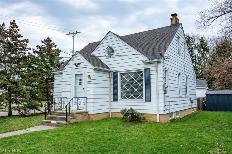 Completely renovated inside and out, this charming cape cod delivers a designer kitchen that most buyers aren't finding at this price point — dark matte cabinetry, quartz peninsula, stainless appliances, hexagon tile backsplash, and pendant lighting that flows into an open living space. Three bedrooms, updated full bath, fresh carpet and LVP throughout, new paint top to bottom. Partially finished basement adds flex space for storage, a home gym, or a workshop. Two-car detached garage. Fenced yard. Square footage of home is estimated - public record does not include second floor.

Walk to Lake Erie. Kenneth J. Sims Park and its beach are minutes away. Euclid Hospital less than a mile. Quick access to I-90 puts downtown Cleveland 15 minutes out. Move-in ready — nothing to do but unpack.

Property will be delivered Point of Sale compliant.