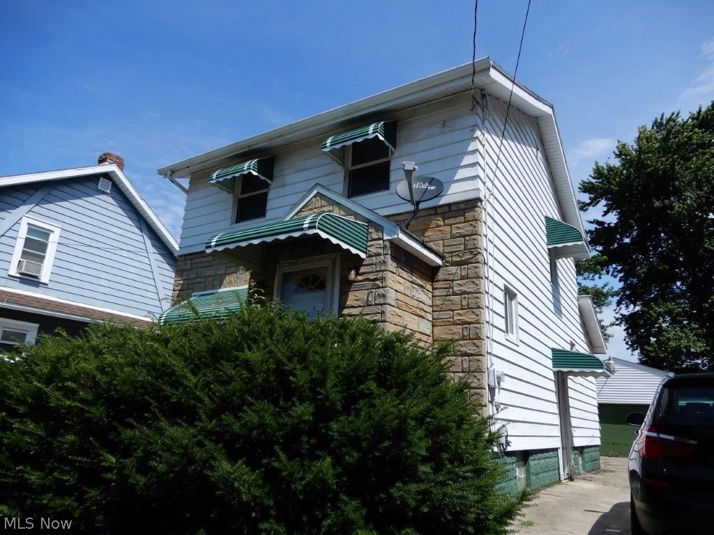 Investor special! 3BR/1BA colonial features a large 2 car detached garage, full basement, and back patio. Perfect investment opportunity for the right buyer.