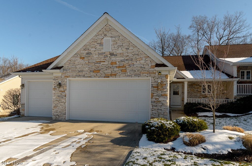 Here is the Condo you have been waiting for!.... This Outstanding one owner Ranch Condo offer Views and Spacious Living! Graced with a stone front exterior & offering 3 Bedrooms, 2 Full Baths, a 3 Car Garage & a Full Walkout Basement that can double your square footage and already plumbed for another full bath. The Vaulted Great Room with a stone gas fireplace encompassed by a wall of windows w/ Suntrol including slider to deck with gated stairs leading down to covered patio & walkout. The delightful kitchen offers Granite countertops & breakfast bar, plenty of Maple Cabinetry w/ roll out trays & All Appliances.
The Vaulted Master Suite is its own private retreat w/ walk-in closet, Glamour Bath & door leading to private deck. Come and see for yourself....you will not be disappointed!