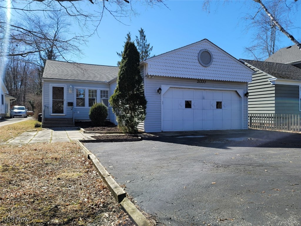 (OPEN This Sunday 1-3PM!!!) FABULOUS Opportunity no matter how you view the benefits of this amazing Lake Road Century Cottage! Located on the West-End of Bay Village! 44' Wide by 170' Deep Lot! Three (3) Bedrooms, One Full and One Half-Bath and it's ALL on ONE Floor! All Appliances included ...Washer & Dryer too! Oversized 2-Car Garage Offers EXTRA Storage! NO Basement to Worry about! Wonderful & Private Location to Enjoy and Call HOME! **For What it is Worth, Bay Village Building Department has stated that with a new 70' (front) set-back, 13.2' total side yard set-back and a 42' deep back yard; New Owners could design 1,700SF into EACH floor of a New Home featuring a (31' x 55') foundational footprint featuring more than 2,800sf Total! Call Today! It's SO EZ2C!