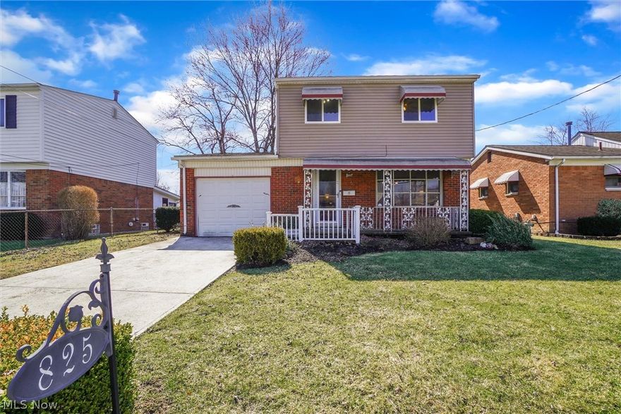 Don't miss out on the opportunity to own this beautiful colonial home conveniently located in a quiet neighborhood near many conveniences such as major highways, shopping centers, restaurants and much more! This home includes 3 bedrooms and 1.5 baths, with updated features throughout the home.  This home features a renovated and spacious kitchen with plenty of countertop space. The family room welcomes you with warm natural light and it is the perfect place for you to relax by the beautiful fireplace. Enjoy a sizeable basement with plenty of space for laundry and a bonus storage area. Exit the sliding door into a large spacious fenced in back yard perfect for entertaining. This home also includes an attached garage. Move-in ready home just for you. Schedule your showing today!