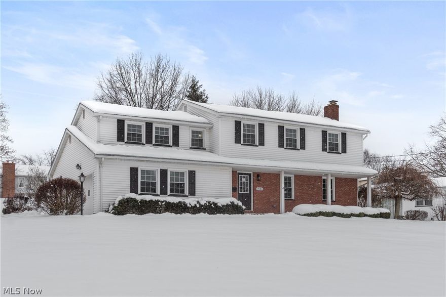 Why wish your home could look like the homes done on HGTV when you can have this meticulous Poland Colonial?! Welcome to 3081 Heatherbrae.  This beautiful home is situated on a corner lot in a very desirable neighborhood, turn key, ready for you to unpack and make it yours!  Walk onto your front porch to find ample sitting space for those summer nights or Sunday mornings.  Through the front door you will be surprised to find the owner has not spared one detail in designing this home.  An array of natural light compliments the open concept floor plan on the main floor. The family room is quite large and features a fireplace for those cold winter evenings.  Beautifully designed custom cabinetry can only be paired with the finest Quartz countertops.  Sit and enjoy any meal at your new island!  Beautiful Vinyl plank flooring throughout gives a warm, welcoming feel.  Off from the kitchen is a 2 season room with new tile, ready for your patio furniture.  There is a beautiful half bath and la