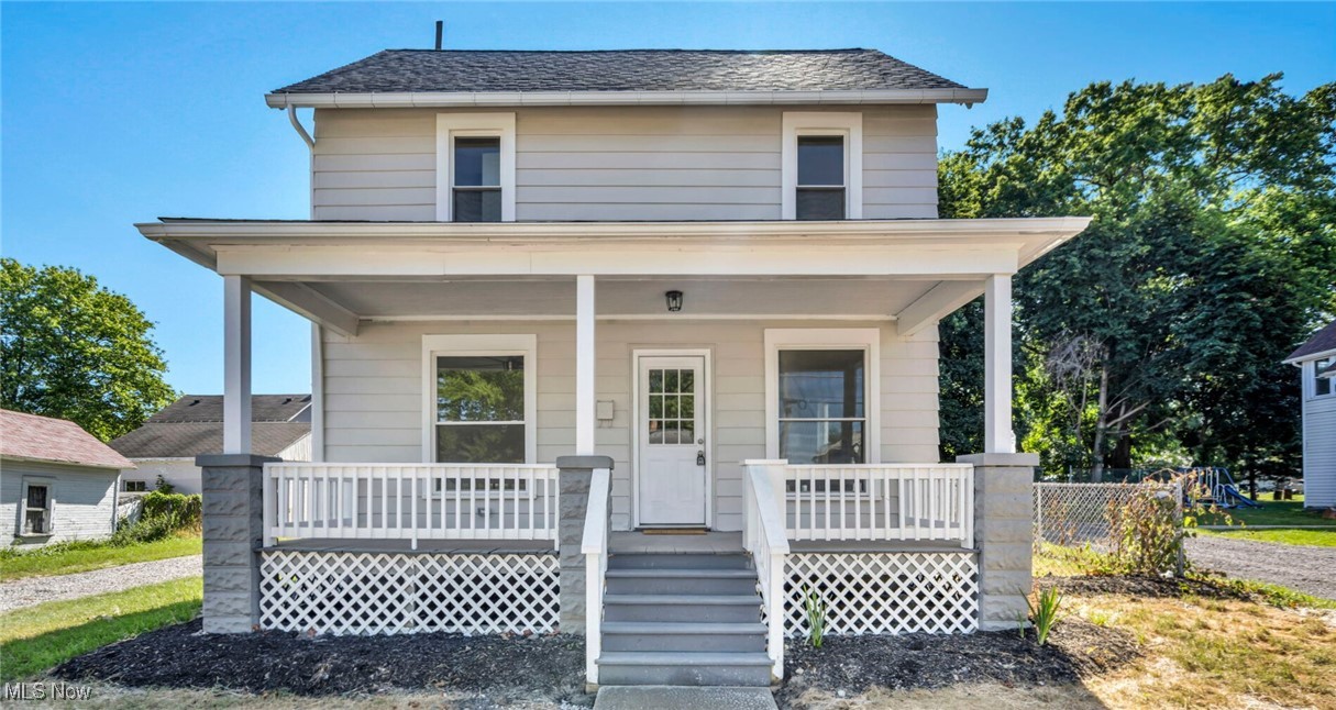 Check out this charming colonial loaded with updates all completed in 2025! This 3 bedroom 1.5 bath 1172 SQ FT home has been completely renovated- new from top to bottom! The ample front porch offers plenty of space to relax and unwind as it welcomes you into the main living area. Follow that to the open concept kitchen and dining area. This kitchen is BEAUTIFUL- all new stainless steel appliances, quartz countertops, center island, fresh cabinetry with slow close drawers and NEW LVT flooring throughout the entire first floor. What makes this property truly unique? FIRST FLOOR BEDROOM featuring NEW CARPETING AND FIRST FLOOR FULL BATHROOM( all new fixtures, tile flooring, hardware, surround tub etc.)! Upstairs you will find the other two brand new bedrooms
(complete with new carpet) and completeLy updated half bathroom- all new fixtures, tile flooring and hardware. NEW FLOORING throughout upstairs as well. This property isn't just pretty- the owner has invested in ALL NEW SYSTEMS(FURNACE,CENTRAL A/C, TANKLESS HWT, SUMP PUMP) all completed with integrity in 2025. It doesn't stop there- ALL NEW WINDOWS, NEW ROOF, LIGHTING, WATERPROOFED BASEMENT, ELECTRICAL PANEL, WHOLE HOME INSULATION, PAVER PATIO,NEW SOLID WOOD CORE DOORS AND FRESH PAINT AND DRYWALL THROUGHOUT).AGAIN, ALL DONE IN 2025. The list goes on.
This home is truly spectacular! Schedule your showing today!