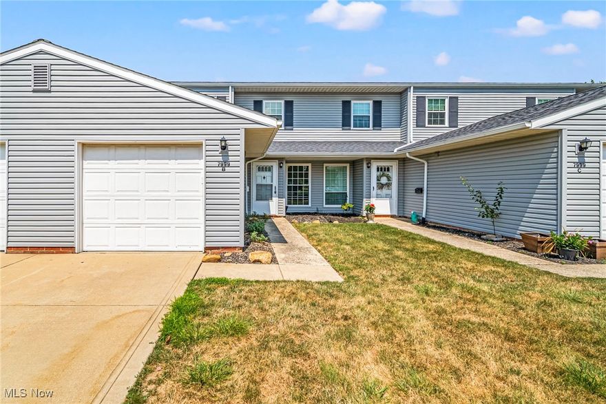 Welcome to this very nice size freshly painted condo located in the heart of Mentor near Mentor High school in Independence Place. This condo features amenities such as a playground, tennis court and a park. The master bedroom is located on the first floor with a stunning walk-in shower and the other two bedrooms are upstairs. The condo comes with all appliances including the washer and dryer. There is a new heating system installed converted into gas for more efficiency. The seller has replaced two windows, brand new water heater and the whole electric panel has been upgraded. Don't miss out and schedule your showing today!