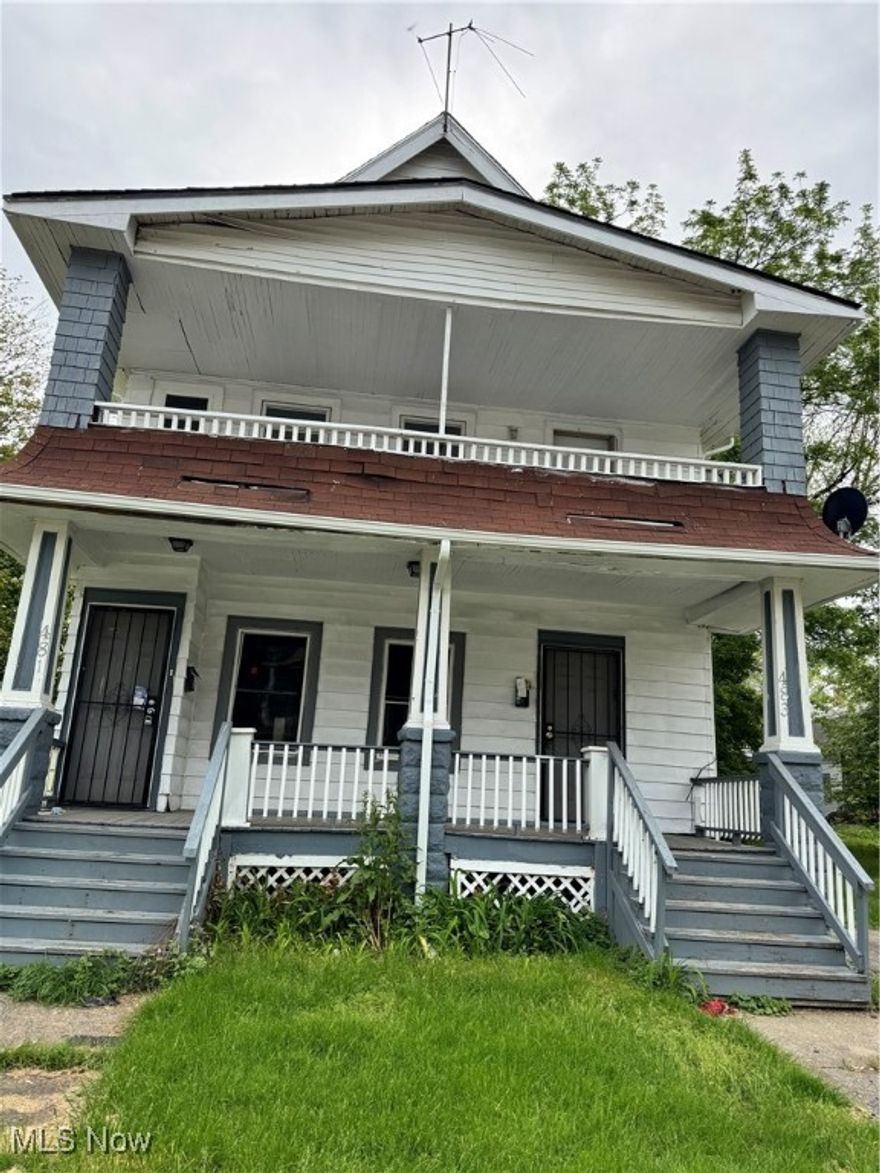 This fully rehabbed duplex is a perfect investment opportunity for anyone looking to grow their portfolio. Each unit has two bedrooms and one bathroom, updated interiors, newer mechanicals, and a new roof. The interior renovations are complete—only exterior finishes are needed to bring the property to its full potential. CMHA and fair market rent estimates show that each unit can generate approximately $1,329 monthly, potentially increasing over time. Whether you're an experienced investor or just getting started, this property provides immediate cash flow with room for future growth. Don’t miss your chance to add a high-potential asset to your portfolio.