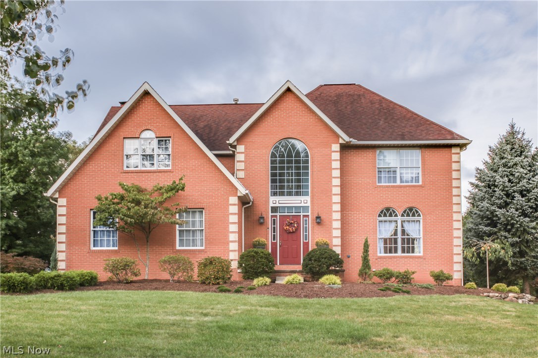 Sharp Colonial in prestigious Steeplechase. Dramatic 2 story foyer entrance with open staircase! Spacious formal living and formal dining. Fabulous kitchen with numerous cherry cabinets, new gas stove top and Electrolux oven plus microwave and beautifully re-finished hard wood floors. Kitchen and eating area are open to oversized family room w/fireplace and bay window. Master suite includes a private bath w/cathedral ceiling, jetted tub, 2 vanities and walk in closets. 3 more spacious bedrooms and a 2nd floor laundry. Huge new deck overlooks yard and quaint gazebo! Side entry garage plus extra space to park. New siding, newer carpet, water heater, updated bathrooms and more!