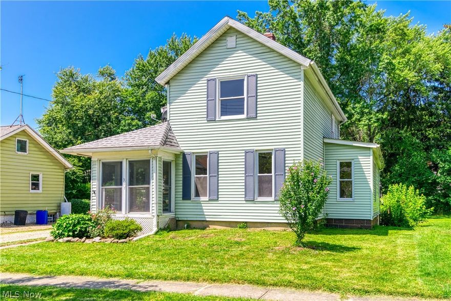 Discover the perfect blend of historic charm and modern convenience in this beautifully updated Century home in Ravenna. This delightful property features a newly remodeled kitchen with stainless steel appliances, new carpet, and vinyl plank flooring throughout, giving it a fresh and stylish touch. The home is equipped with a new furnace and hot water tank, both replaced in 2024, as well as upgraded electrical and new plumbing supply lines, ensuring peace of mind for years to come. The convenient layout includes a first-floor laundry and a first-floor bedroom, providing ease of living. Enjoy the inviting 3 seasons room, perfect for relaxation or entertaining guests. Step outside to the deck and fenced-in backyard, ideal for outdoor activities and privacy. Additionally, a 2-car detached garage offers ample parking and storage space. With its timeless appeal and modern updates, this stunning property in Ravenna is a perfect place to call home. Don’t miss the opportunity to make it yours – schedule your showing today!