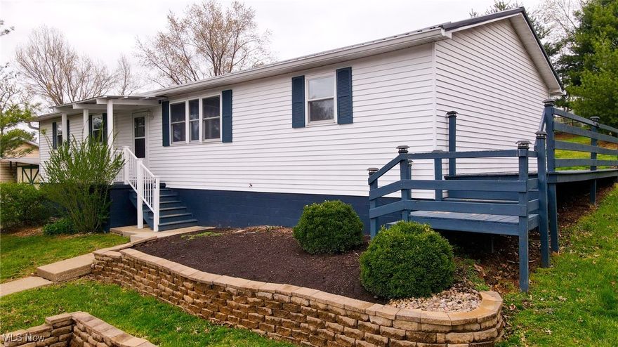 Nestled in the heart of Little Hocking, this beautifully updated 3-4 bedroom ranch home is move-in ready and full of possibilities! Over the past four years, this home has received numerous upgrades, including a modernized kitchen, a durable metal roof, a new AC unit, and stylish stainless steel appliances. The remodeled bathroom features a double vanity, adding a touch of luxury to everyday living.

The flexible bonus room, previously used as a primary bedroom, offers endless possibilities—it could serve as a family room, recreation area, office, or flex space. With an adjacent spacious laundry/utility room, there is potential to transform this space into a true primary suite by adding a full bath.

Step outside to enjoy the expansive 40' x 9' rear deck, perfect for entertaining or relaxing, overlooking a fully fenced-in backyard. Plus, with an upgraded 200-amp electrical service, this home is ready to meet all your modern needs.

Don’t miss out on this fantastic opportunity—schedule your showing today!