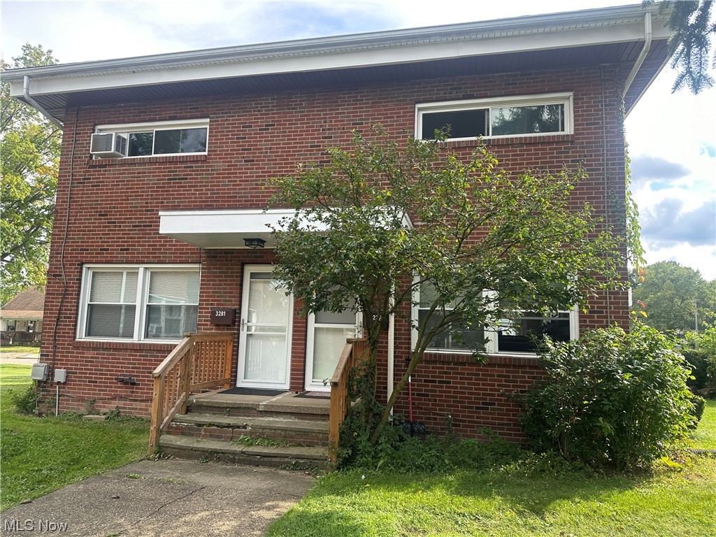 Welcome to this nice side-by-side duplex with a townhouse-style layout and full, non-shared basements. Unit 3281 and Unit 3279 both offer something special for your investment portfolio: Unit 3281 currently rented at $1,100, received a complete makeover in 2022. Walk in and be greeted by vinyl plank flooring in the main living area and all newer vinyl windows (2014). The kitchen features new upper cabinets, a sleek faucet, and a stainless gas stove. The bathroom was updated with a quartz countertop vanity, a new toilet, upgraded lighting, a refinished tub, and vinyl plank flooring. Every detail has been considered for your tenants' comfort. Unit 3279, currently rented at $995, boasts timeless hardwood floors throughout and newer vinyl windows (2014). The kitchen was renovated in 2023, featuring stainless steel appliances and a brand-new faucet. Fresh paint and an electric fireplace complete the modern look. The bathroom has quartz countertop vanity, new toilet, upgraded lighting, and a refinished tub. Location, Location: This duplex is ideally situated, just steps away from grocery stores and just 2 miles from downtown Cuyahoga Falls. It's a prime location that renters will love, adding to the appeal of this opportunity. Don't miss out on this rare opportunity to own an updated, income-generating property in a fantastic location.