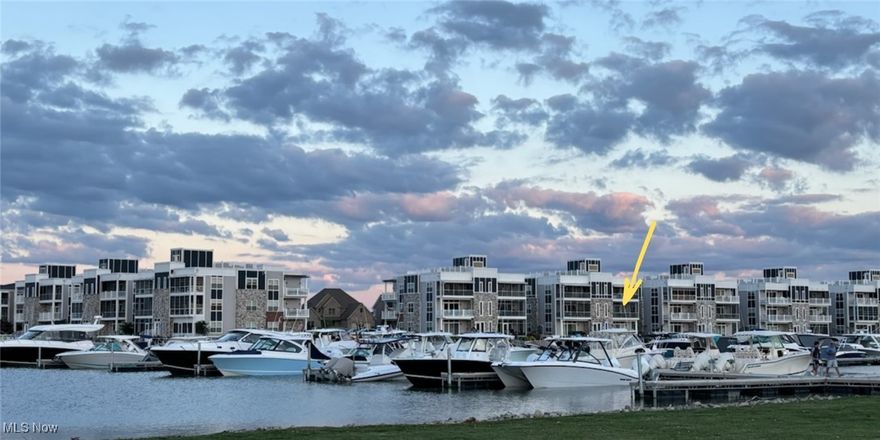 Enjoy panoramic water views from this beautifully appointed, fully furnished, waterfront condo featuring custom-designed enclosed balconies and the perfect coastal decor. Step outside to the breathtaking sunsets over the marina, visible right from your private terrace. Don't forget to checkout the rooftop patio with 360 degree views of Marblehead and the Sandusky Bay. And don't worry, dockage is available in direct view, perfect for boaters. Located just steps from your lakehouse is the clubhouse, sandy beach, heated pool and vibrant community events, this is more than a home it's a lifestyle. Act fast this waterfront gem won't last long! Walk ins at the Marblehead Estates sales office are welcome!