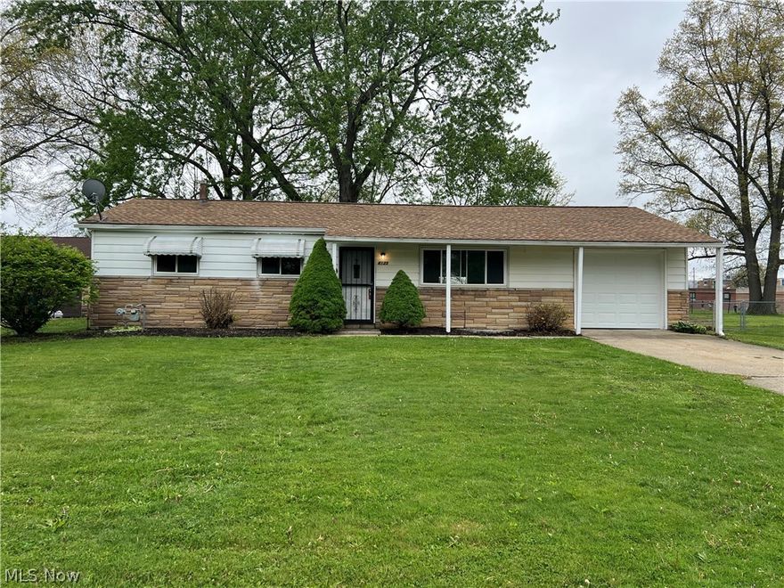 Charming 3-bedroom, 1-bath ranch home in Rootstown offering convenient one-floor living! This home features fresh paint throughout and new carpet in the living room, bedrooms, and hallway. Enjoy the enclosed back porch overlooking a fully fenced backyard perfect for relaxing or entertaining. Additional highlights include an attached 1-car garage and a functional layout. Updates include roof and electrical (2008), furnace (2015), and a new garage door (2026). Ideally located near NEOMED, schools, shopping, and easy access to expressways. Property has been used as an investment by the seller, who is a licensed real estate agent in the state of Ohio.
Contact your favorite agent and check it out today!