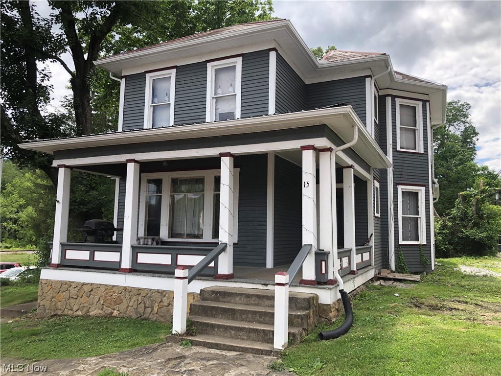 This is a great investment property. This property is rented to Muskingum University students for the 2023-2024 school year. All leases are in place. The 5 students pay a total of $1875 per month. The Owner is responsible for the utilities at an average of $375 per month. Roof was replaced on the porch.Seller repaired all broken slate on the house in 2022.New gas furnace and air conditioning unit in 2022. New water heater 2023. This property is zoned Commercial.All appliances repair with the h