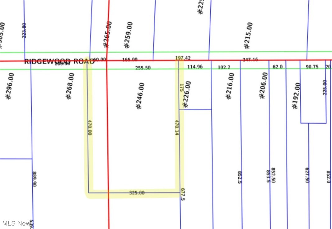 Centerline/Ridgewood Road - Land