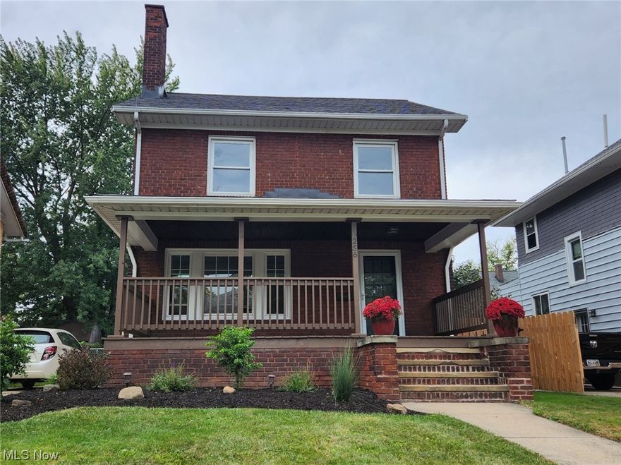 What a find in Shore Acres!  This totally remodeled brick home offers 3 bedrooms and 1 luxury bath.  Walk through the front door and see all new windows and beautifully refinished hardwood floors in the living room and dining room.  Original doors were preserved with modern "original" hardware along with the woodwork.  Kitchen has new flooring, custom built cabinets, tray ceiling, and new windows allowing for plenty of natural light.  Upstairs, you will find new flooring throughout.  The luxury bath with walk-in shower and jetted tub is ready for relaxation.  Three good sized bedrooms and walk-up attic with plenty of storage.  The basement offers an additional 1/4 bath, laundry area, and plenty of additional storage.  Newer furnace, hot water tank, and central air.  Don't forget about the private Shore Acres beach access!  All that is needed here is to move in.  Don't wait, homes in Shore Acres do not become available very often.  Call and schedule an appointment today!