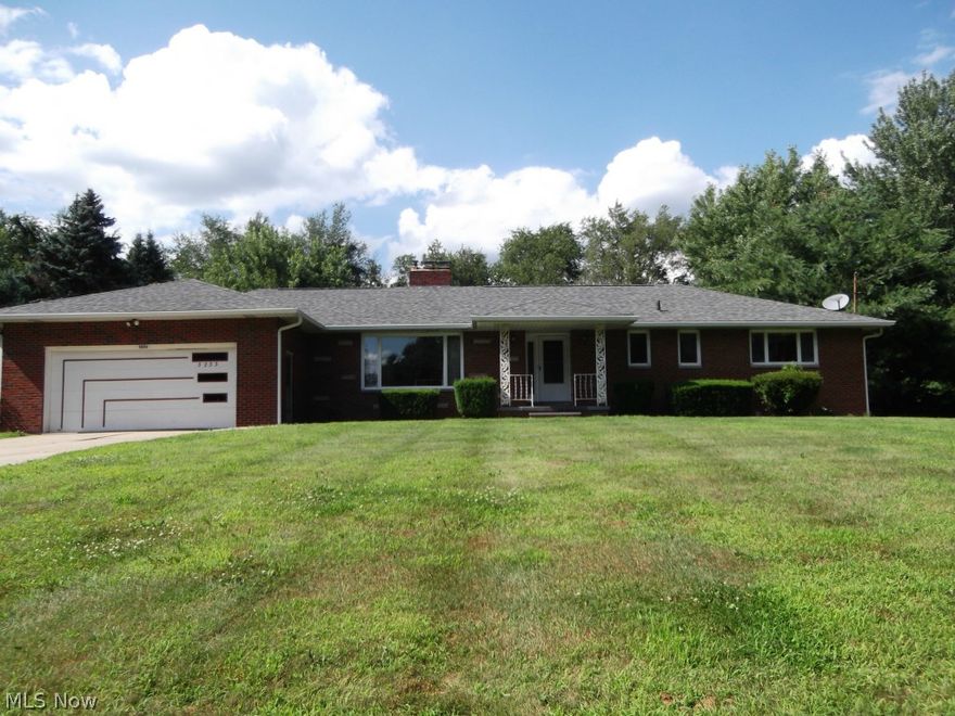 Beautiful Brick ranch sitting on over a half acre of land! This home offers hardwood floors and a fresh coat of paint throughout, two fireplaces, formal dining, 2 car attached garage and a sun room. This home is move in ready! Call today to schedule your appointment!!