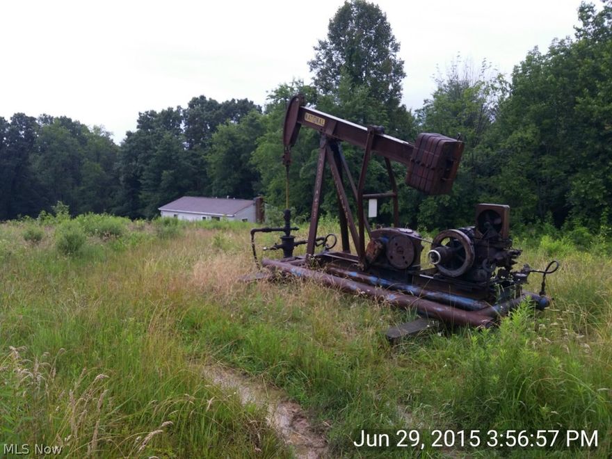 Secluded stick-built home with tons of acreage! This home comes with a huge mechanic's dream garage featuring built-in airlines and concrete pit. The open concept kitchen and living room features a wood-burning stove seated on a beautiful brick pad. Includes a main floor laundry and an extremely large master bedroom with walk-in closet!