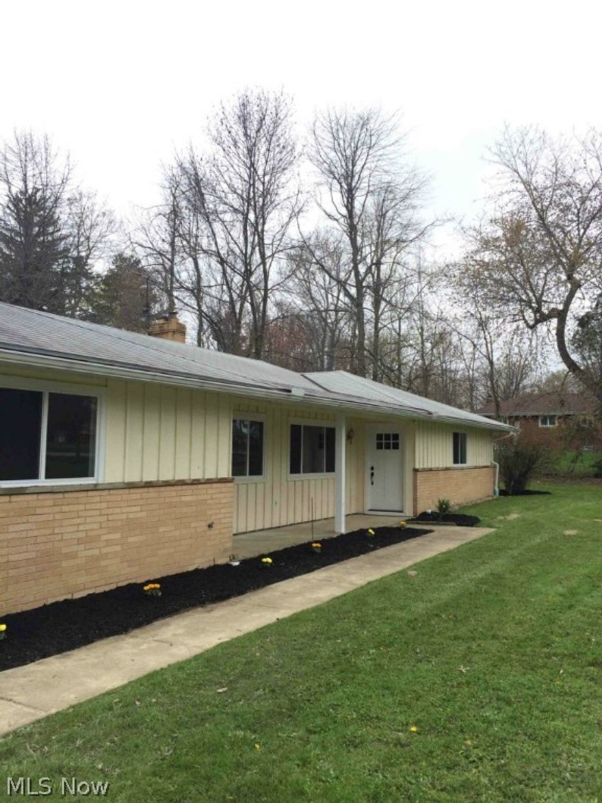 Located in Woodmere-Beautifully remodeled Ranch home. 3 bedrooms, 2 full baths with great attention to details. All new energy efficient windows. Living room, formal dining room, eat in kitchen and family room all have hardwood floors. Granite eat in kitchen with new stainless appliances opens to family room for entertaining with fireplace. Large master bedroom with double mirrored closet doors. Updated plumbing and electrical. New central air. 2-car attached garage. Close to 271 & 480, so much more, 1 yr home warranty. Call for showing today!