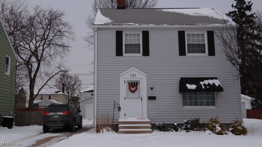 Beautiful, well kept 3 bedroom 1 bath 2 story home.  2 car detached garage and a partially fenced yard.  Additional partially finished basement.  High efficient furnace 2011.  8x10 outbuilding.    Nice deck overlooking the back yard.