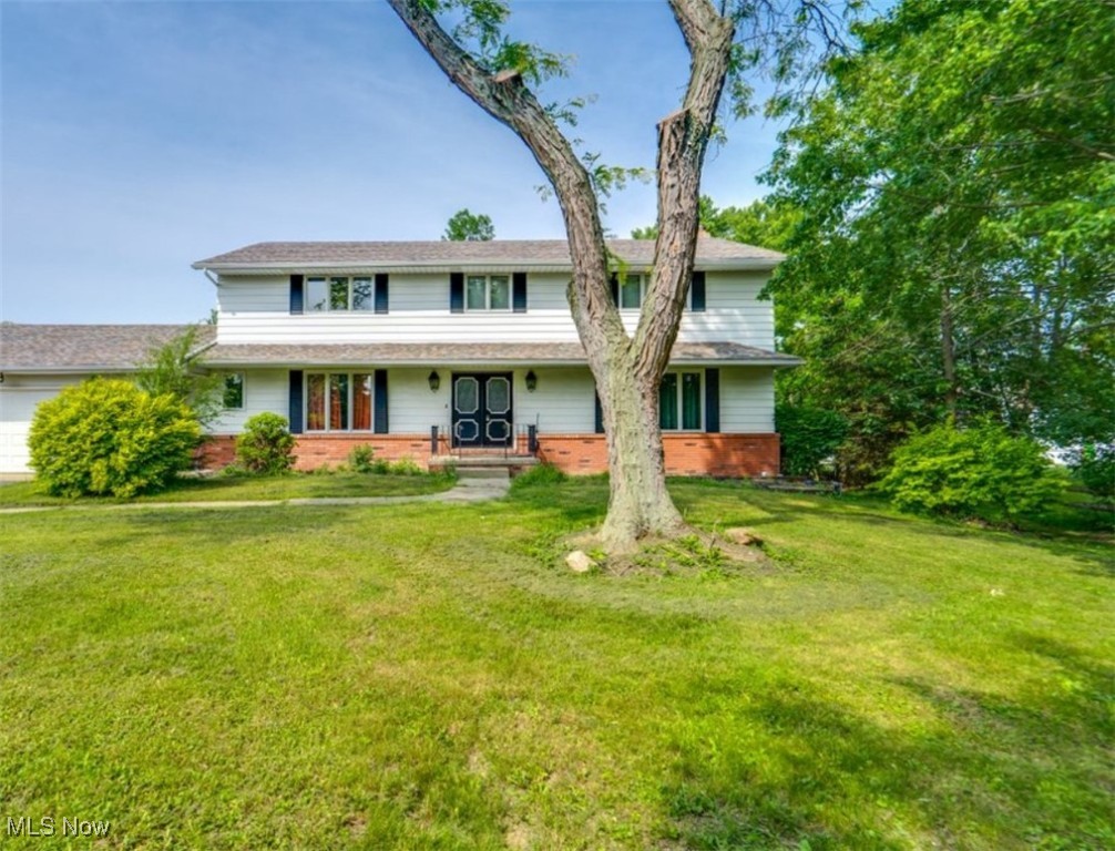 Move-In Ready Colonial in Desirable Mayfield Village. Discover this beautifully maintained 4-bedroom, 3.5-bath home offering versatile living space on a quiet cul-de-sac. Perfectly positioned, great bones and room for personalized updates, this home provides the perfect canvas to make it your own, without exceeding its ARV. The first floor features a formal living room, a spacious family room with a charming wood-burning fireplace and sliding glass door leading to the expansive backyard, a formal dining room/office, and a large eat-in kitchen. The convenient first-floor laundry, featuring double washers installed this year, adds to the home's functionality. Recent upgrades include new flooring throughout the main level and a new roof (June 2025). Upstairs, you'll find four generous bedrooms, including a master suite with his-and-hers closets that lead into the master bathroom. The home boasts three full bathrooms and one half-bath. The finished basement offers additional space, ready for your finishing touches.
The backyard is a private retreat, backing up to the North Chagrin Reservation and the Squire Castle, with walking, biking, and horse trails that stretch across over 2,000 acres of exploration. This outdoor haven is the perfect backdrop for outdoor activities and relaxation. The large patio and the basketball court is ready to be revitalized. Prime Location! Just two blocks from “The Grove,” which features an amphitheater, and to Parkview park, featuring an outdoor community pool and waterslides. Enjoy nearby Progressive Field with sports facilities including tennis courts, pickleball courts, and soccer fields—all within walking distance of the home. The Mayfield library around the corner and The Greenway Trails with a scenic walking path, through the area, offering additional outdoor enjoyment. Located in a highly desirable school district, this home offers endless possibilities inside and out. Sellers cleaning up rest of back yard and removing all wood.