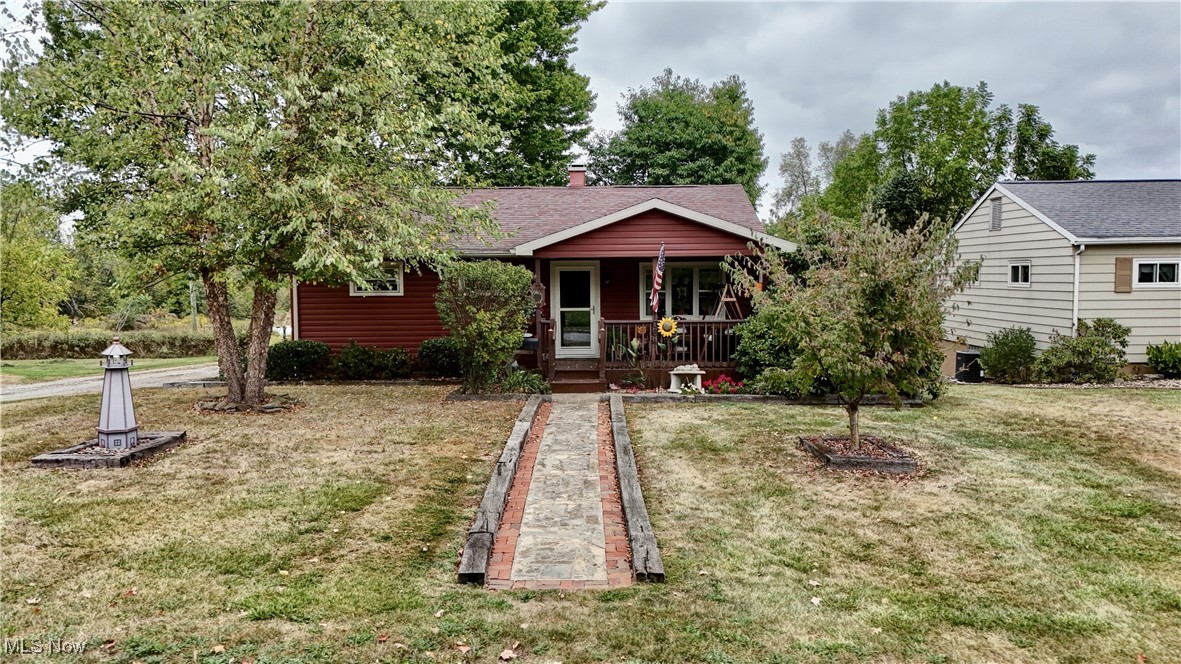 Check out this adorable 3 bed 1 and a half bath ranch in Perry township! This well maintained home features beautifully finished original hardwood floors, new carpet with recently installed LVT in the kitchen. The full basement offers an additional shower with laundry and separate flex space that is currently used as a family room with fantastic pantry storage. Step out onto the back deck and enjoy a cup of coffee in the privacy of a country setting with your own beautiful garden that sweeps the property line. This home has been loved and manicured by the same owners for several decades and have ensured that all mechanics have been meticulously serviced each year. Updates include: newer windows, siding, soffets, downspouts, sump pump and 220 electric. Call your favorite agent and set up a showing today!