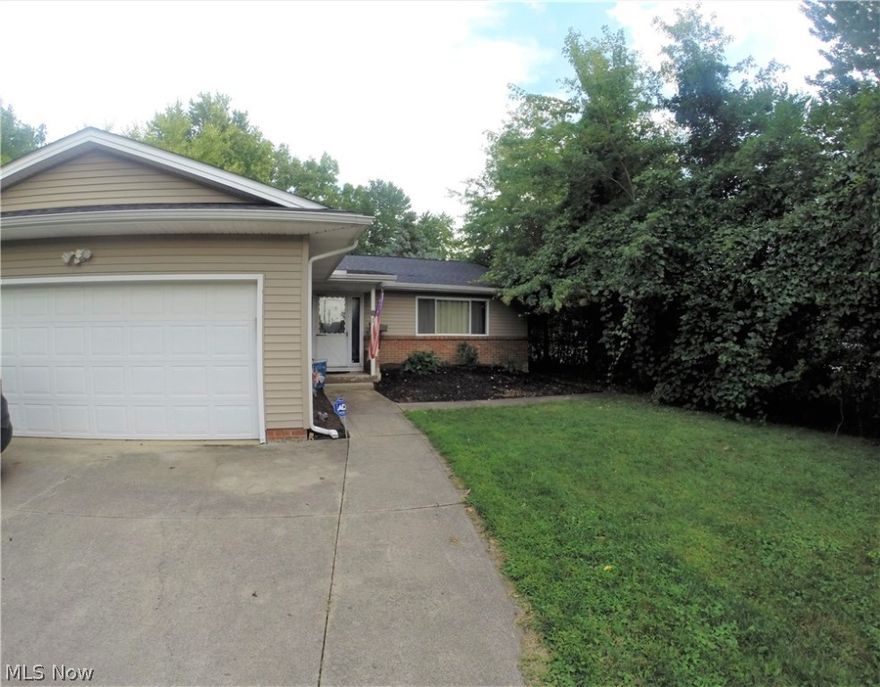 Wow! Move right into this recently renovated Ranch! Updated Kitchen and BOTH Bathrooms!  NEW ROOF - 1 YEAR OLD, NEW FURNACE AND AIR CONDITIONING! NEW CARPET IN BEDROOMS!  ELECTRIC WAS UPDATED IN 2016!  NEWER WINDOWS!  Lots of perks here - updated flooring in living room, dining room, family room and hall.  Beautiful bow window in dining area. Master bedroom with private FULL bath!  Very private, fenced in backyard with HUGE deck for those gatherings and above ground pool for those hot summer days!  All appliances stay including washer and dryer!  Close to all conveniences and located in a great neighborhood!
