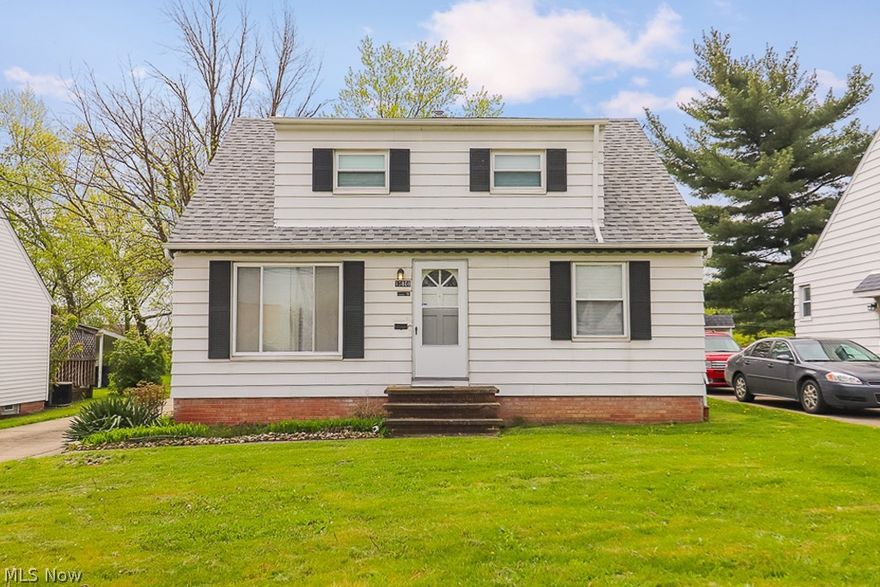 This lovely cape cod with many updates throughout would make an excellent investment property or first home. With hardwood floors throughout the home and plenty of windows (that have been updated with replacement vinyl windows) to let in natural light, the main floor features a spacious living room, an eat-in kitchen, 2 bedrooms with their own closets and the full bath. The dormer has been converted into a large master bedroom with lots of built-in storage and closet space. Additionally the partially finished basement offers a great family room, plus a laundry area with a double utility sink, the potential for another bath and storage space. The property also has central air, a new hot water tank, a detached 2 car garage and a spacious backyard. Reach out to add this valuable, move-in ready property to your portfolio today!