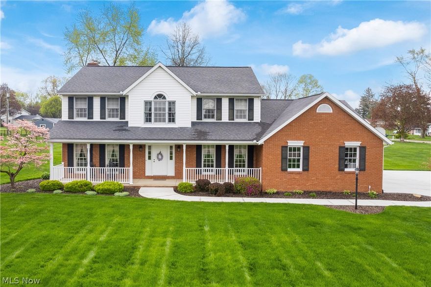 Immaculately maintained home on just under 1 acre lot in beautiful Steiner Heights. Just steps away from Stark Parks trail and Washington Sq. Kitchen has newer solid surface countertops and stainless steel appliances and is open to the Family Room and Dinette area. Convenient 1st fl. Laundry, formal Living Room, and Dining Room. Extra storage area in garage. Enjoy your morning cup of coffee in the bright and sunny Sun Room. Select your own flooring in the Rec. Room, office and bar/ Kitchenette area on lower level. Newer concrete drive and sidewalk, new roof shingles 2013, Hot water tank 2018, furnace and central air 2017, updated baths and laminate flooring.