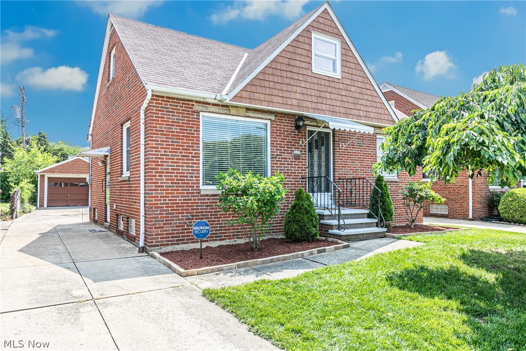 Welcome to this beautifully maintained 3 bedroom and 2 bath brick bungalow! The home features a large living room, 2 first floor bedrooms, a remodeled first floor bath and an updated kitchen. Upstairs your will find a good size master bedroom with plenty of storage and a huge walk in closet. In the basement, you will find a nice finished recreation area with a bar, glass block windows and another newly remodeled full bath. New furnace & a/c (2017) Newer kitchen appliances (2016) Most windows have been replaced with vinyl windows. The backyard is fully fenced and ready for your personal touches. One Year Home Warranty included! Call to make this house your home TODAY!